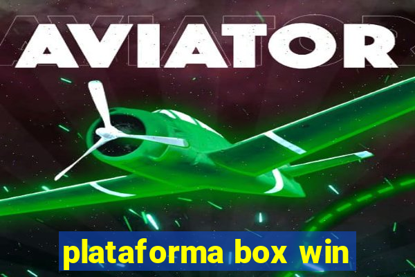 plataforma box win